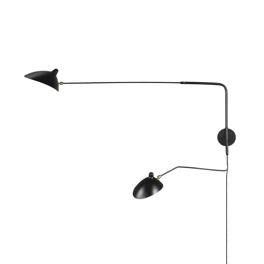 Serge Mouille Plug In Wall Lamp - YhLamps