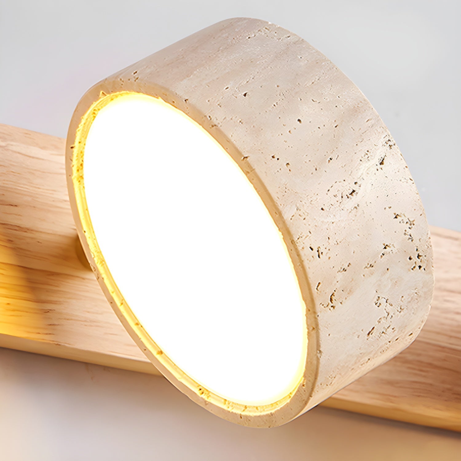 Travertine Duo Wall Light - YhLamps