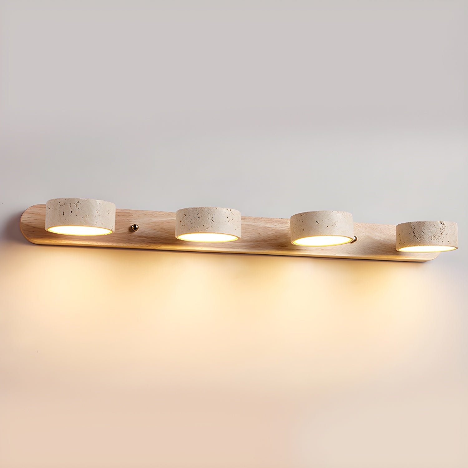 Travertine Duo Wall Light - YhLamps