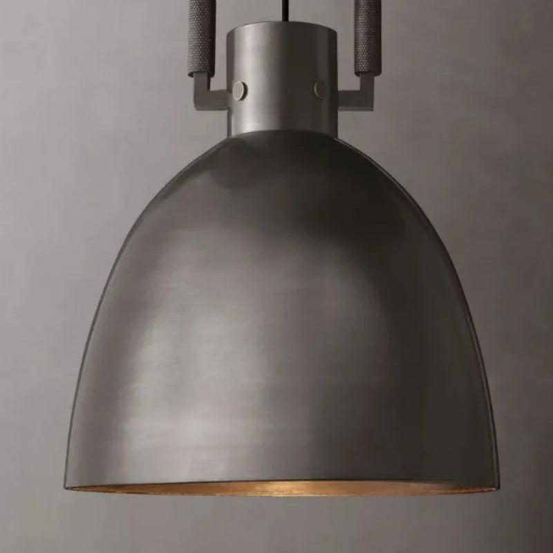 Machinist Metal Cloche Sconce 8 - YhLamps