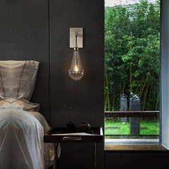 Raindrop Sconce Satin Nickel - YhLamps