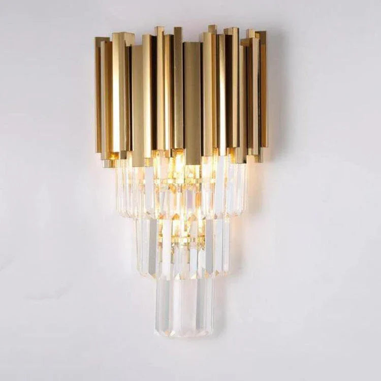 Candice Gold Plated Wall Sconce - YhLamps