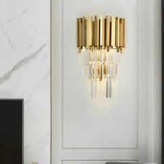 Candice Gold Plated Wall Sconce - YhLamps