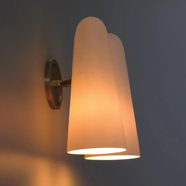 Cosima Porcelain Double Sconce - YhLamps