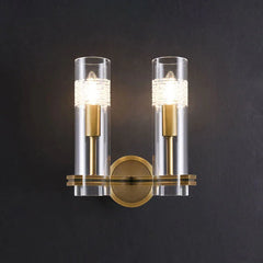 Cynthia Double Sconce Brass - YhLamps