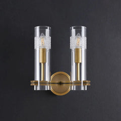 Cynthia Double Sconce Brass - YhLamps