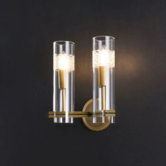 Cynthia Double Sconce Brass - YhLamps