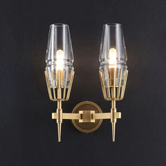 Delia Crystal Double Sconce - YhLamps