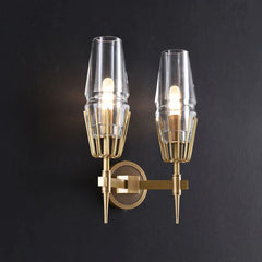 Delia Crystal Double Sconce - YhLamps