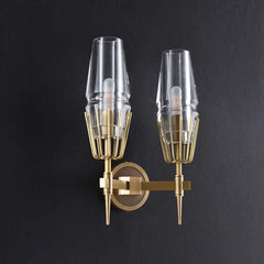 Delia Crystal Double Sconce - YhLamps