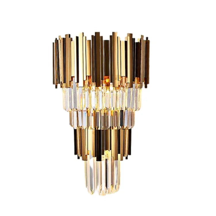 Elian Crystal Wall Sconce - YhLamps