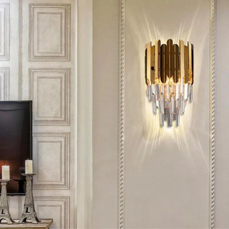 Kubica Crystal Wall Sconce - YhLamps