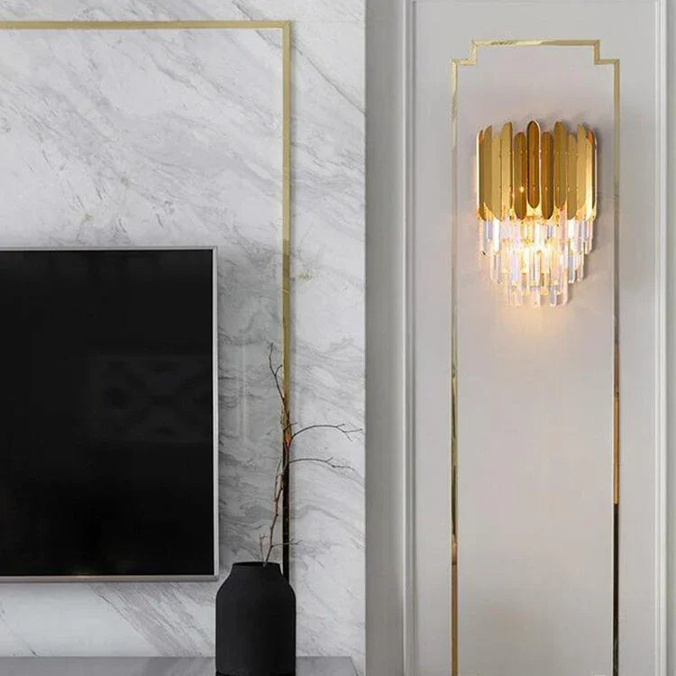 Kubica Crystal Wall Sconce - YhLamps