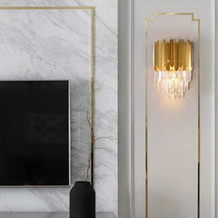 Kubica Crystal Wall Sconce - YhLamps