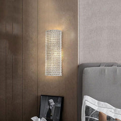 Luxury Crystal Clear Wall Sconce - YhLamps
