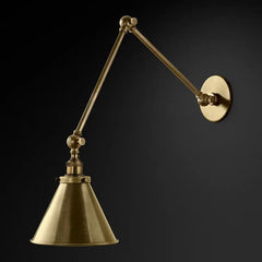 20TH C. LIBRARY DOUBLE SCONCE - YhLamps