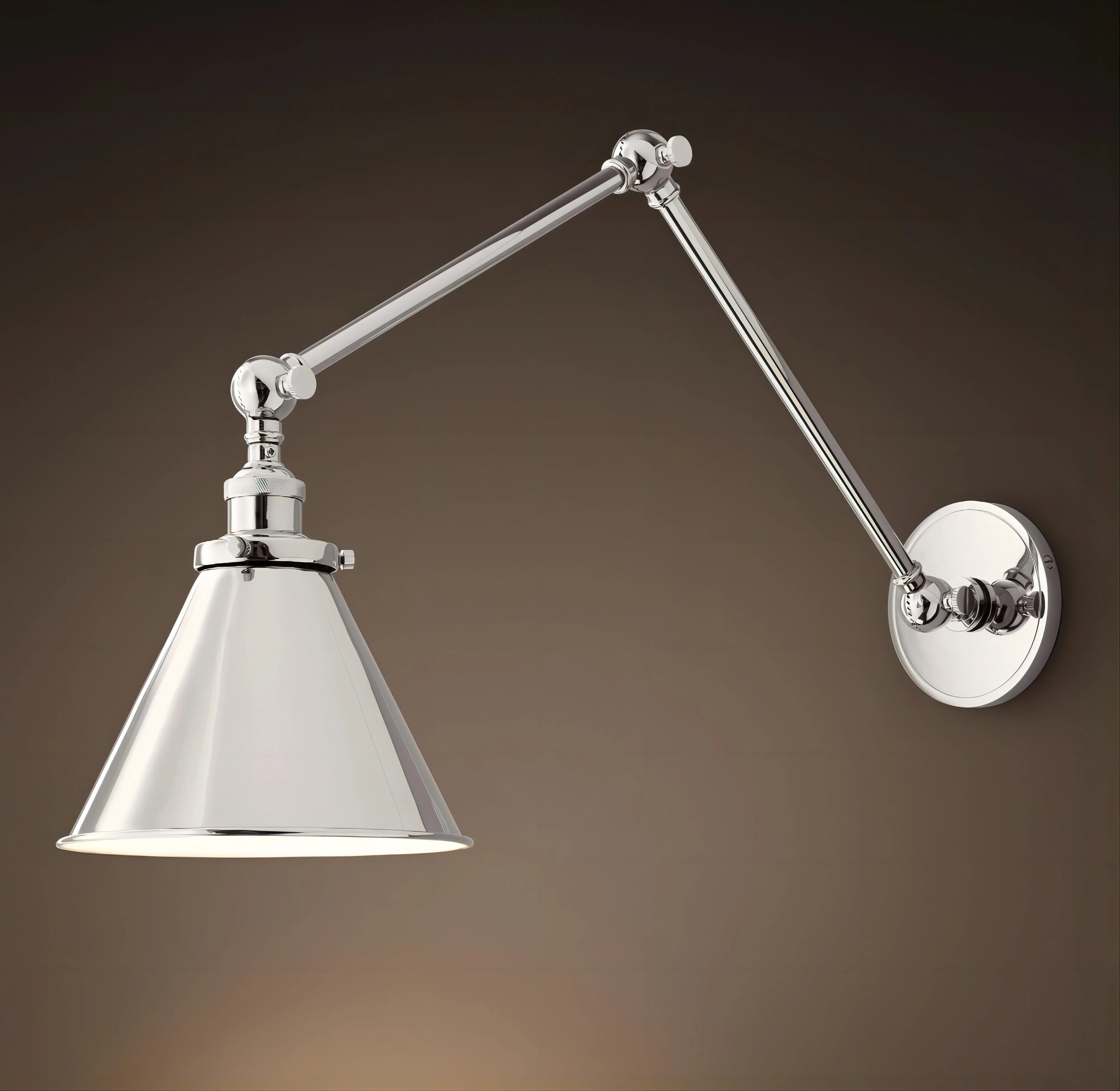 20TH C. LIBRARY DOUBLE SCONCE - YhLamps