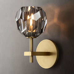 Belle De Crystal Ball Wall Sconce - YhLamps