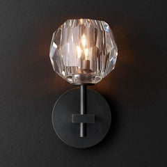 Belle De Crystal Ball Wall Sconce - YhLamps