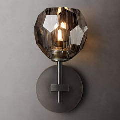 Belle De Crystal Ball Wall Sconce - YhLamps