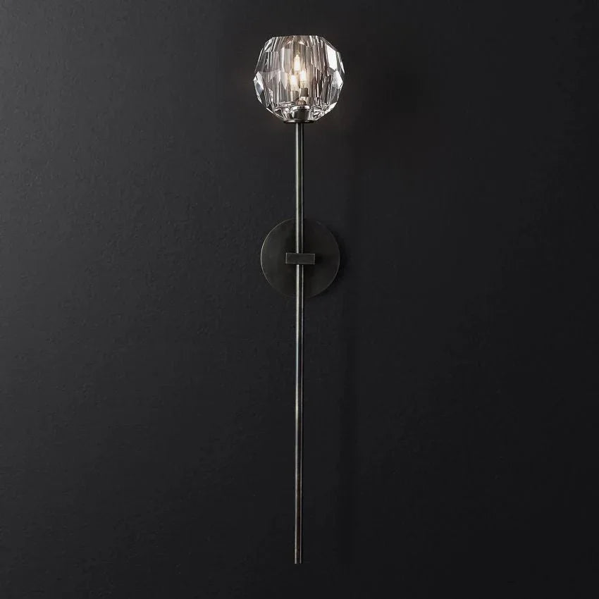 Belle De Crystal Grand Sconce - YhLamps