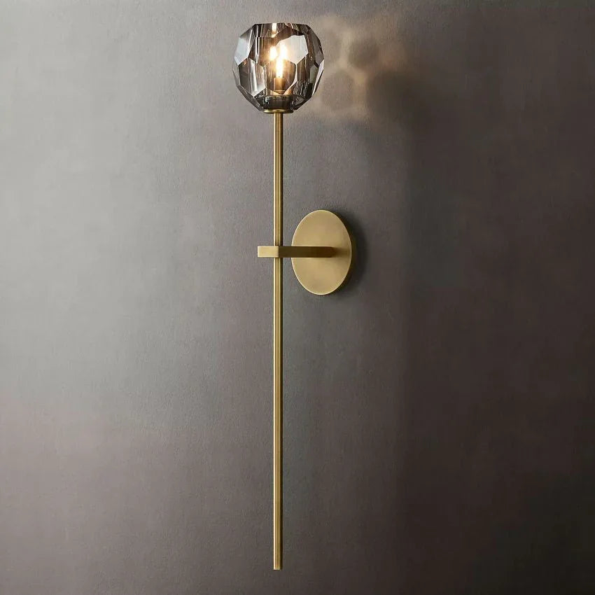 Belle De Crystal Grand Sconce - YhLamps