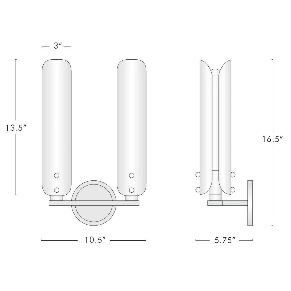 Deborah Double Sconce - YhLamps