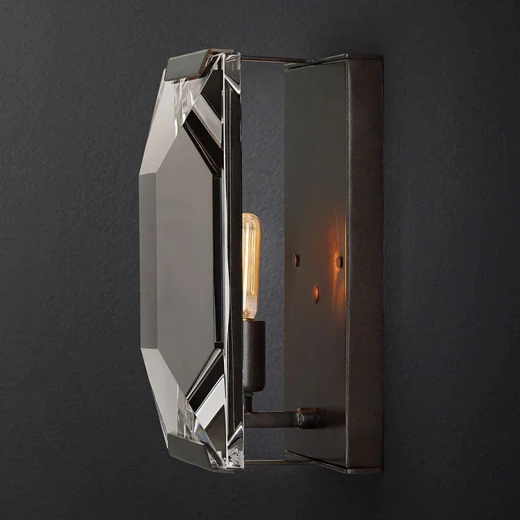 Faceted Crystal Sconce - YhLamps