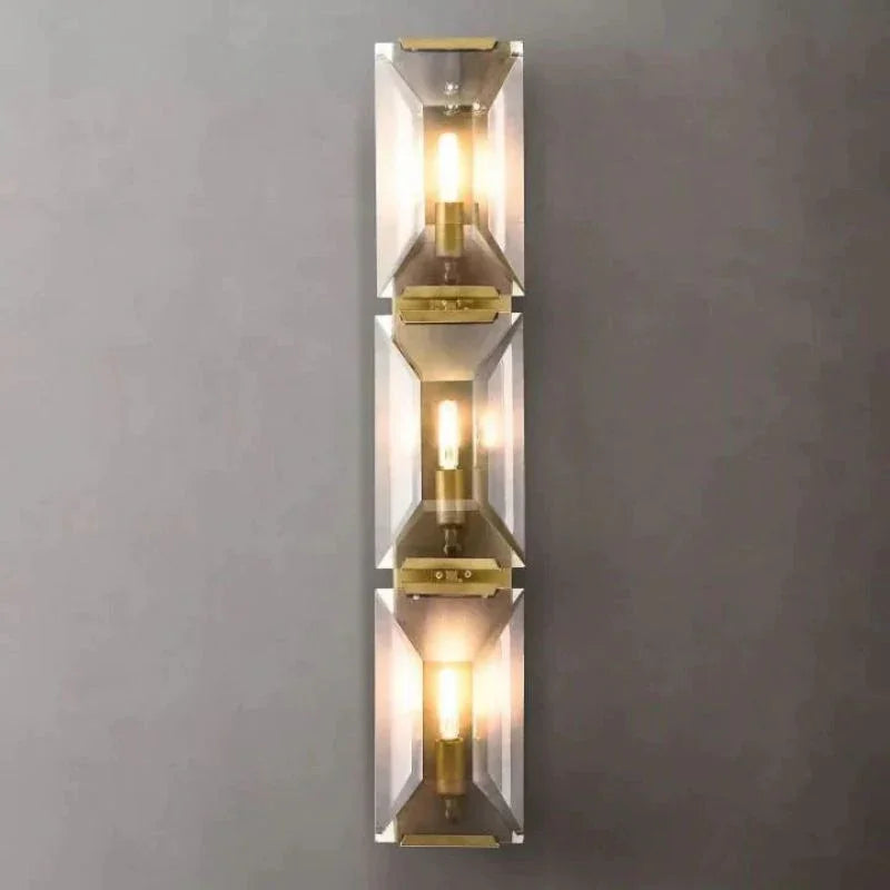 Faceted Crystal Wall Sconce - YhLamps