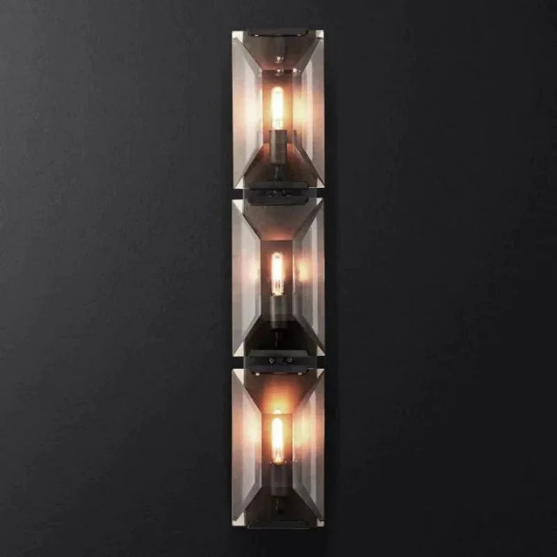 Faceted Crystal Wall Sconce - YhLamps