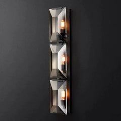Faceted Crystal Wall Sconce - YhLamps