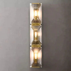 Faceted Crystal Wall Sconce - YhLamps