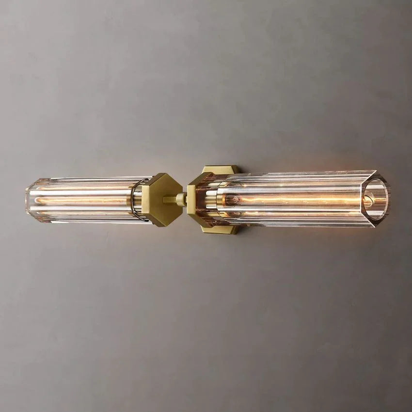 Lambert Hexagonal Grand Linear Sconce - YhLamps
