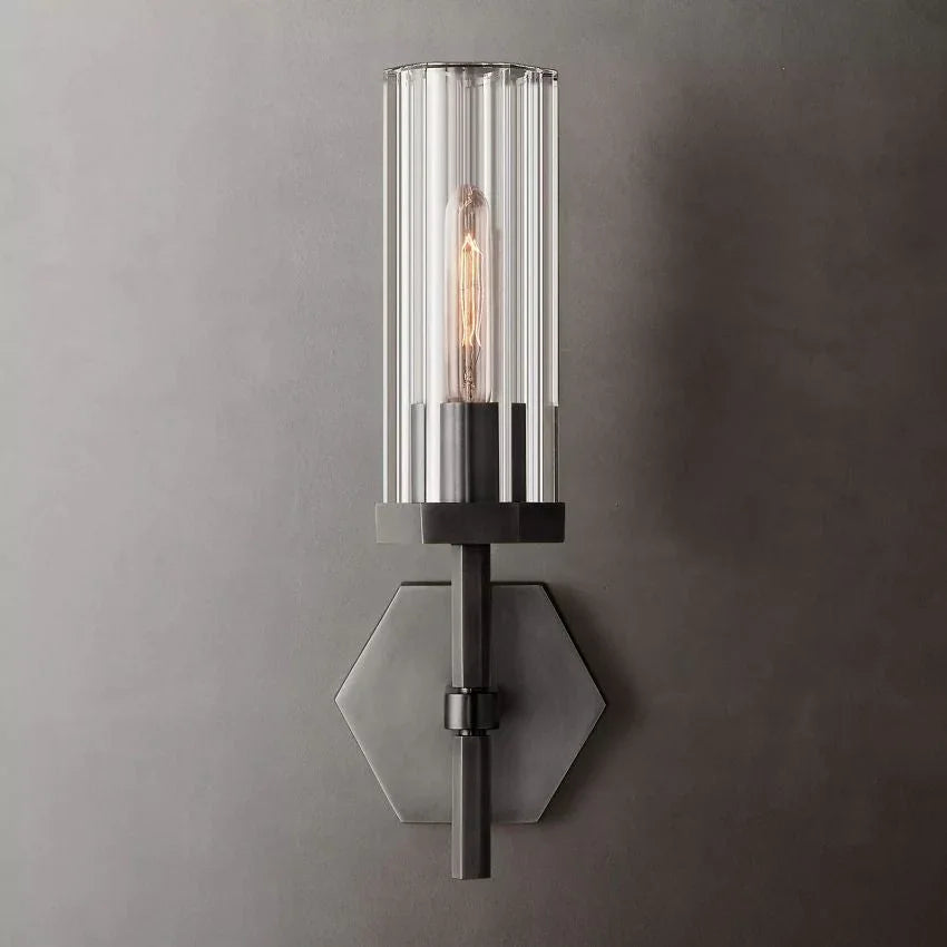 Lambert Hexagonal Sconce - YhLamps