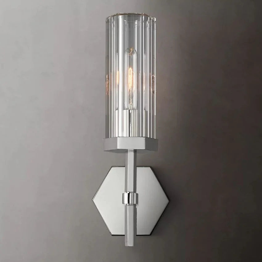 Lambert Hexagonal Sconce - YhLamps