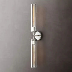 Lambert Knurled Grand Linear Sconce - YhLamps