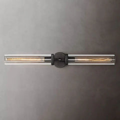 Lambert Knurled Grand Linear Sconce - YhLamps
