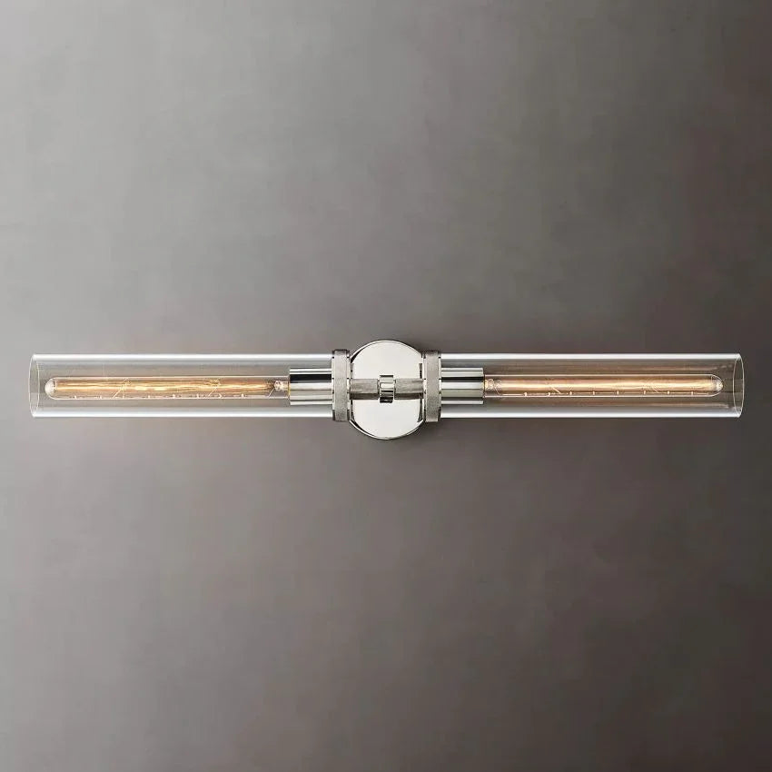Lambert Knurled Grand Linear Sconce - YhLamps