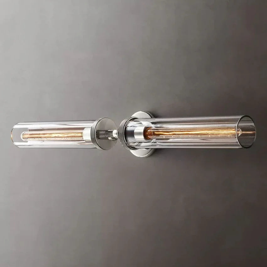 Lambert Knurled Grand Linear Sconce - YhLamps