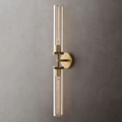 Lambert Knurled Grand Linear Sconce - YhLamps