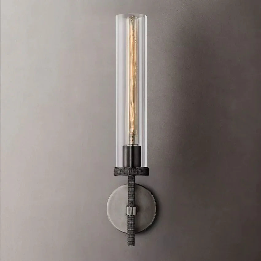 Lambert Knurled Grand Sconce - YhLamps