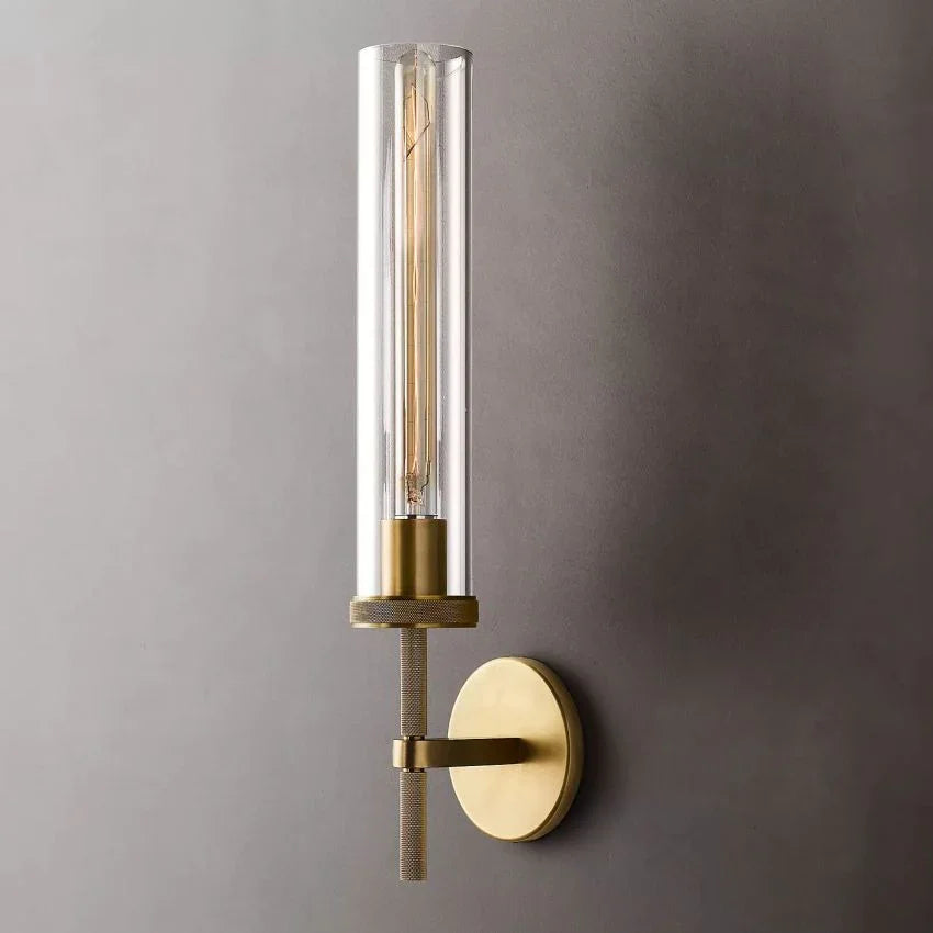 Lambert Knurled Grand Sconce - YhLamps
