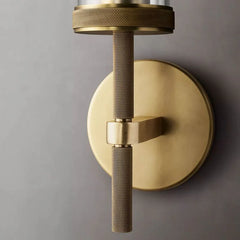 Lambert Knurled Grand Sconce - YhLamps