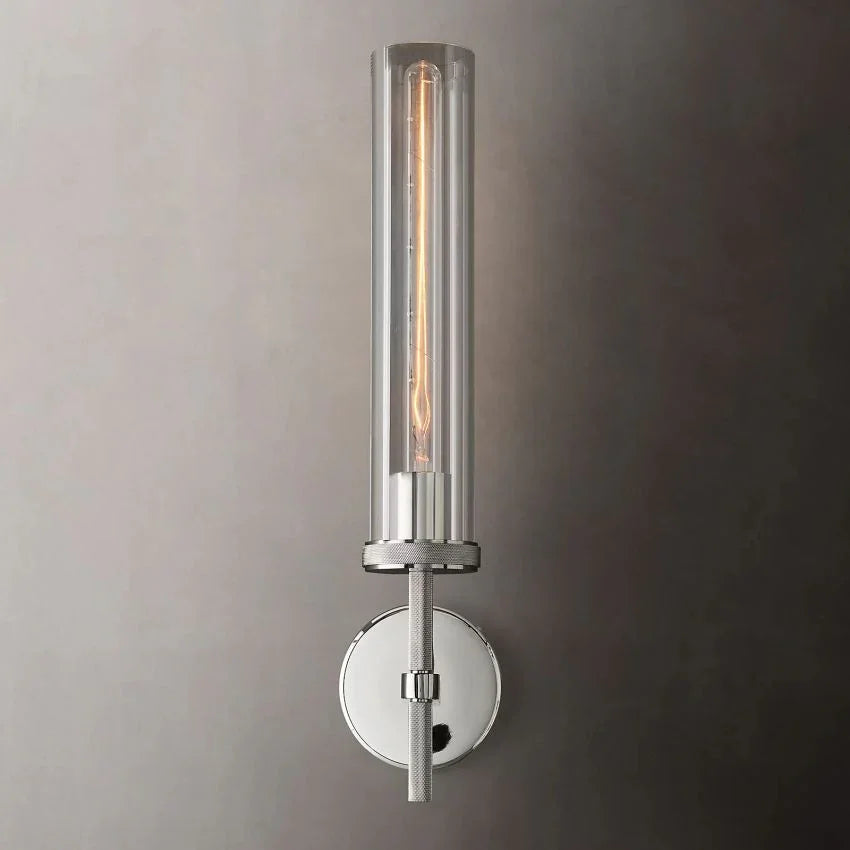 Lambert Knurled Grand Sconce - YhLamps
