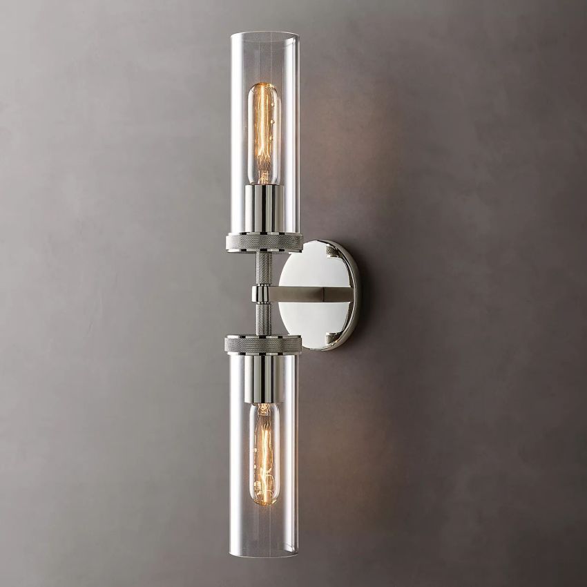 Lambert Knurled Linear Sconce - YhLamps
