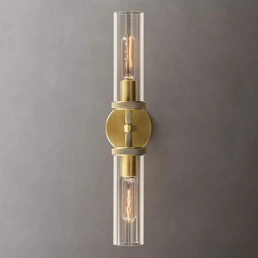 Lambert Knurled Linear Sconce - YhLamps