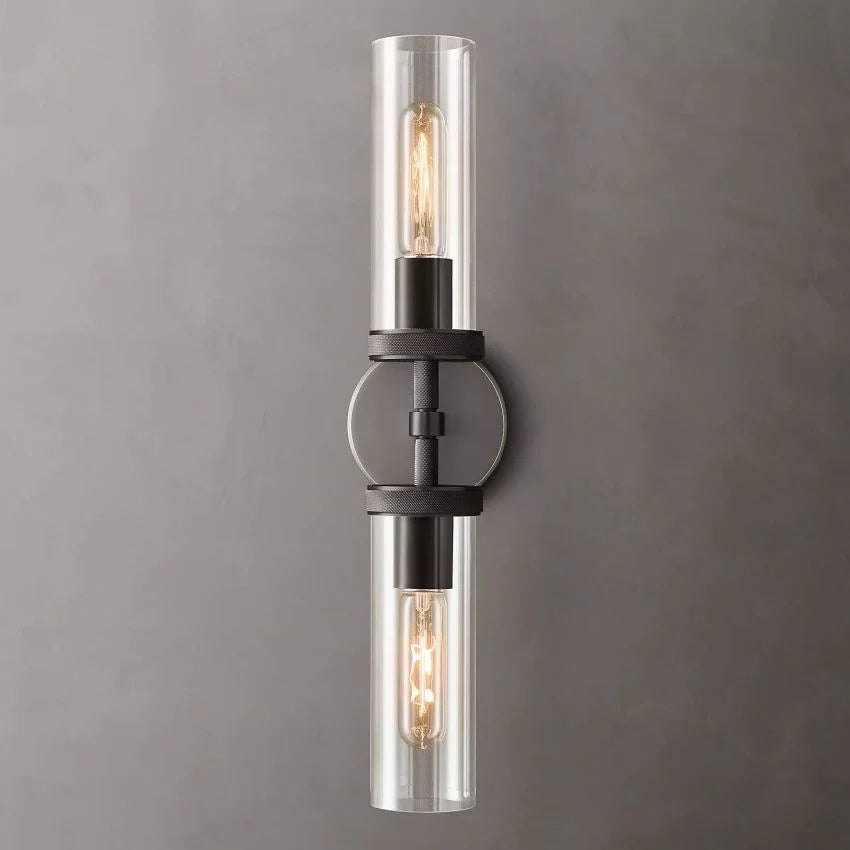 Lambert Knurled Linear Sconce - YhLamps