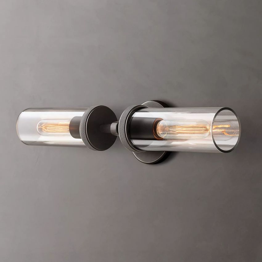 Lambert Knurled Linear Sconce - YhLamps
