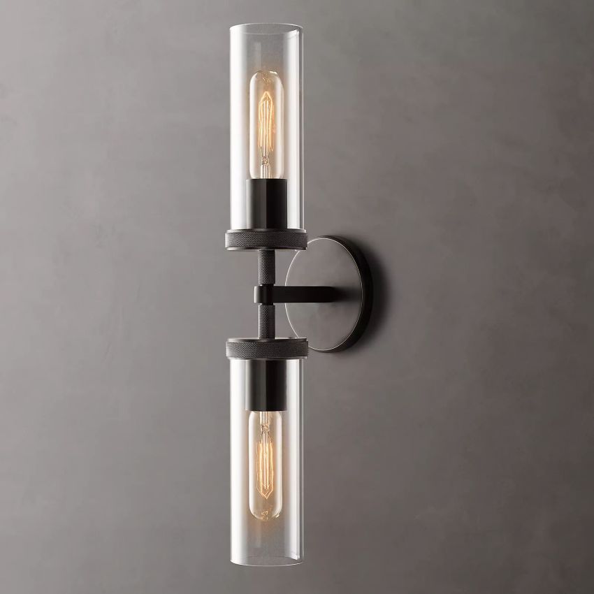 Lambert Knurled Linear Sconce - YhLamps