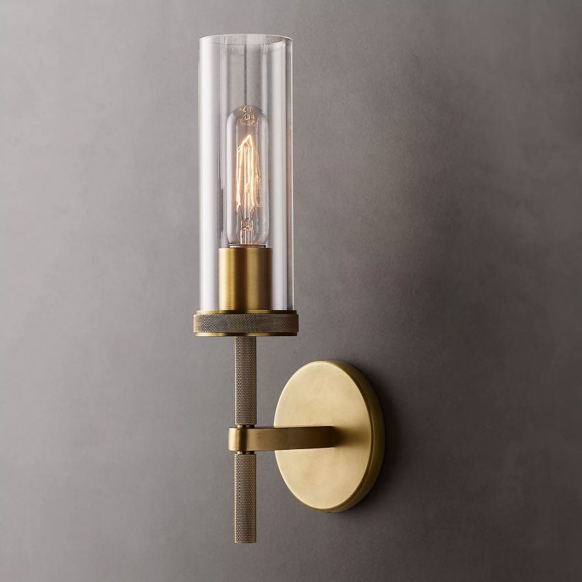 Lambert Knurled Sconce - YhLamps